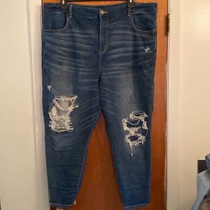 Cute jeans from AE size 24 runs big
